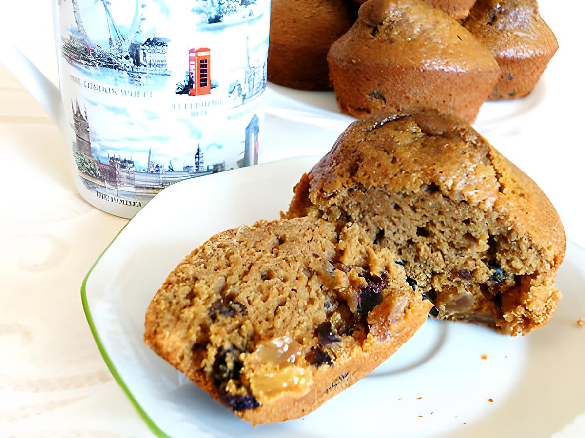 recette Honey and Treacle muffin - muffins miel mélasse