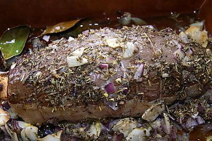 Recette de Roti de cheval ( ou de boeuf)