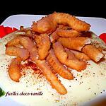 recette ficelles choco- vanille