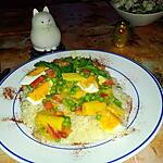 curry rouge : recette curry thaï aux oeufs.