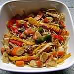 recette mes nouilles chinoises