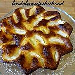 gâteau au fromage blanc et aux pommes