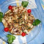 vin-blanc : recette Fricassée d encornets