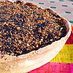 recette Tarte chocolat praliné