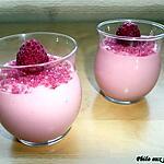recette Crème à la rose