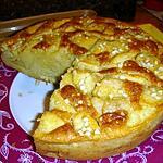 recette * Gateau MOELLEUX Pommes/Amande parfumé au Rhum *