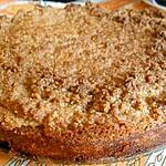 recette Gâteau aux pommes en habit croustillant