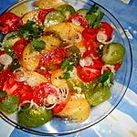 recette Salade de tomates en couleur