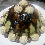recette Gâteau yaourt et pommes au micro-ondes.