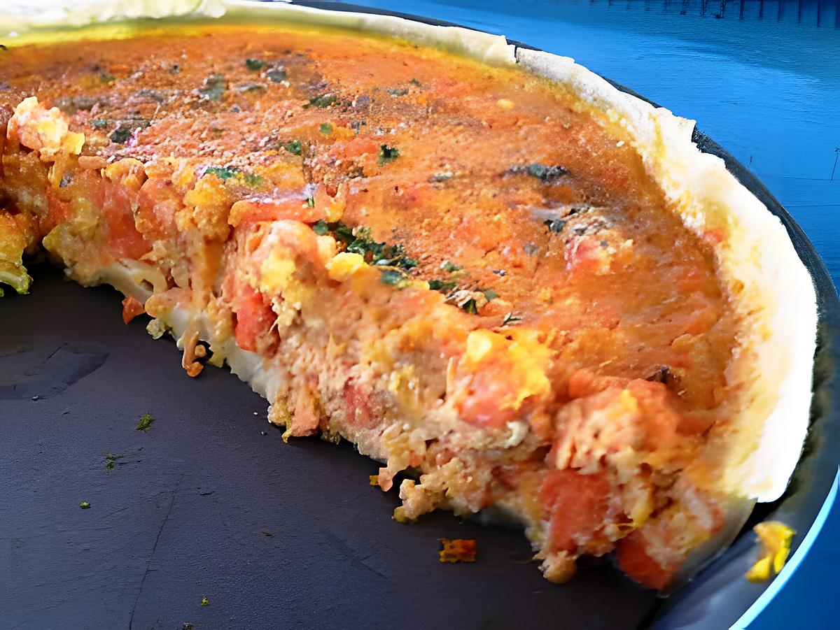 recette TARTE POTIRON - CAROTTES