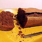gateau au chocolat : recette GATEAU AU CHOCOLAT, COEUR A L'ORANGE
