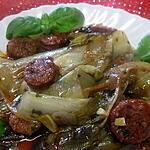 CHORIZO : recette Chorizo aux endives.