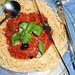 recette Spaghetti sauce tomate au thon