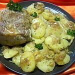 recette Rôti de porc à la boulangère.