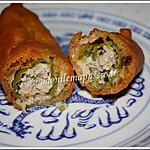 recette Piments farcis aux poulet