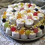 recette Gâteau bonbons anniversaire enfants sans cuisson et rapide.