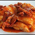 recette Sauté de poulet au chorizo et sauce tomate