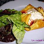 recette Feuilleté thon, tomate, ricotta de La cuillère aux mille délices