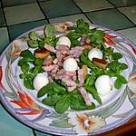 recette salade  campagnarde aux oeufs mollets