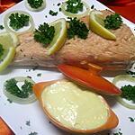 saumon frais en entree : recette Saumon rose  à la mayonnaise.