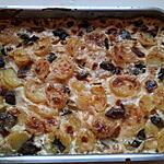cuisine à l'ancienne : recette fondant dauphinois aux champignons de paris