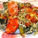 recette Casserole crémeuse au brocoli et bacon cuite au four