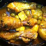 recette Poulet aux olives