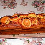 Cake au yaourt et fromage de chèvre