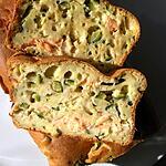saumon : recette cake courgettes, ricotta et saumon fumé