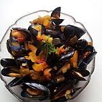 recette moules aux couleur du sud