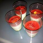 Pannacotta fraise