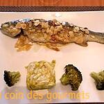 recette Truite aux amandes