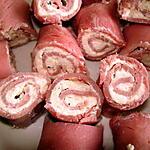 recette petit roulé de jambon au boursin