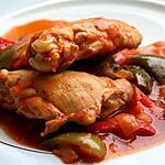recette poulet basquaise de Annie