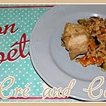 recette Lapin au riz pilaf