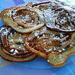 recette MES  BEIGNETS EN  SPIRALE