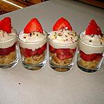 recette Verrine fraise-mascarpone