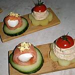 recette ptites mise en bouche simple à faire