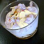 recette verrine poire chantilly
