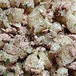 Salade de pomme de terre au thon