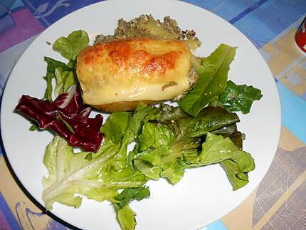 Pomme de terre farcie (sans viande) 430