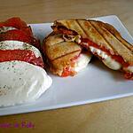 recette Croque chorizo et mozzarella