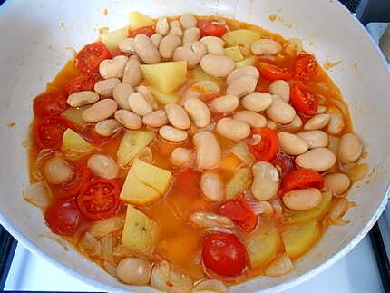 Ragoût d'haricots aux oeufs 430