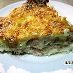 recette Purée de pommes de terre au saumon rose gratinée.