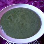 recette Potage courgettes/épinards