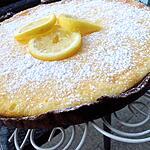 tarte au citron : recette Tarte au citron sur sa pate chocolaté