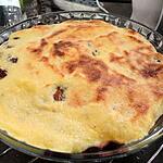 Gratin de cerises et de framboises (recette de la BBC)