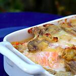 recette Cassolettes de saumon