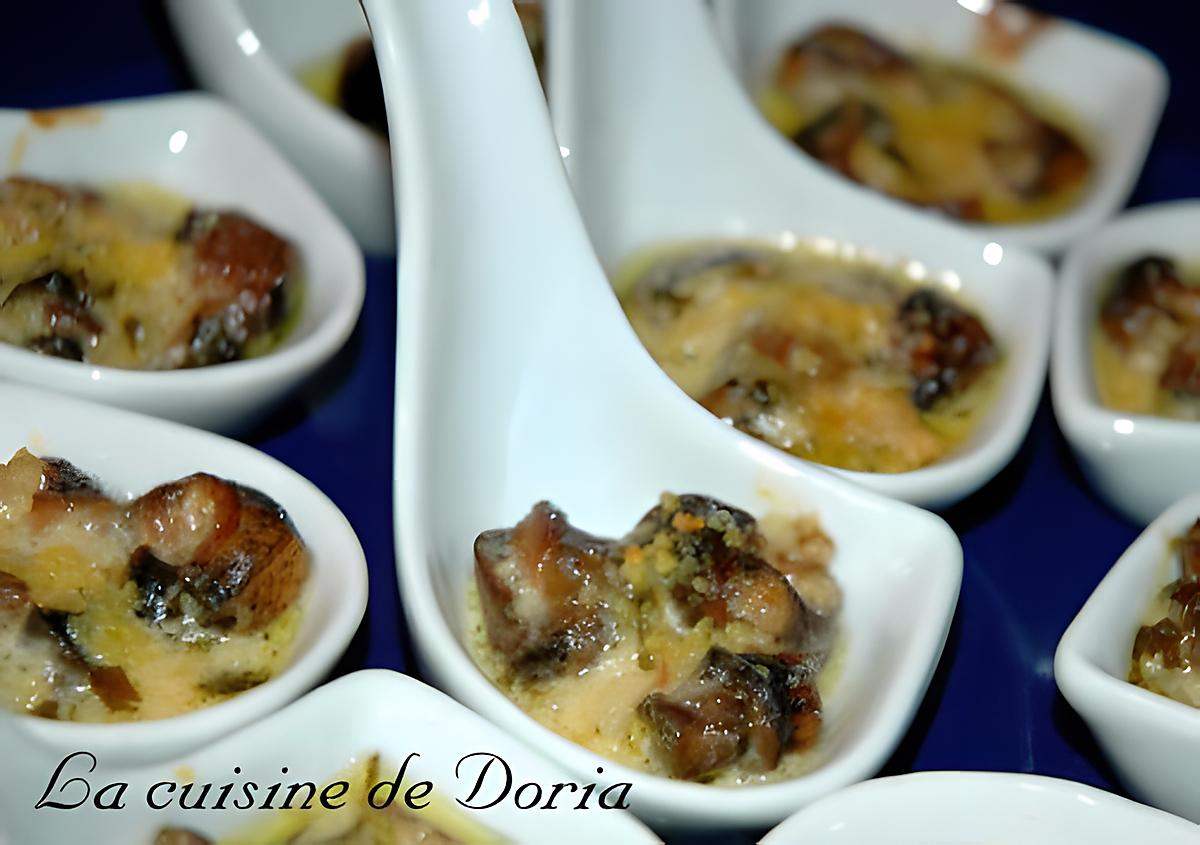 recette Mignardises d'escargots