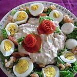recette salade composée sauce au thon